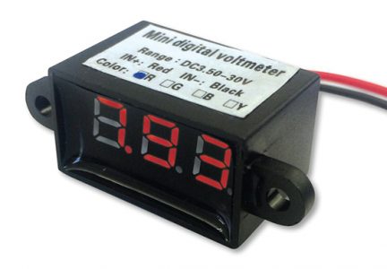 Compact Digital Voltmeter by Aerostich Image